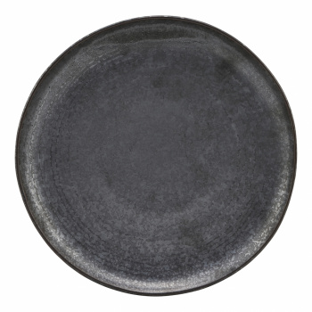 Plate \'Peony\'  21,5 cm - Svart/Brun