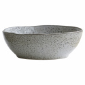 Bowl \'rustikk\' ø 21,5 cm - Grå/Blå