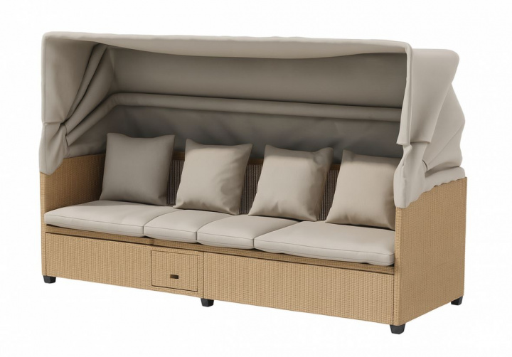 Utesoffa \'Solin\' - Beige i gruppen Møbler / Utendørsmøbler / Utendørs sofaer hos Reforma (2067-222)