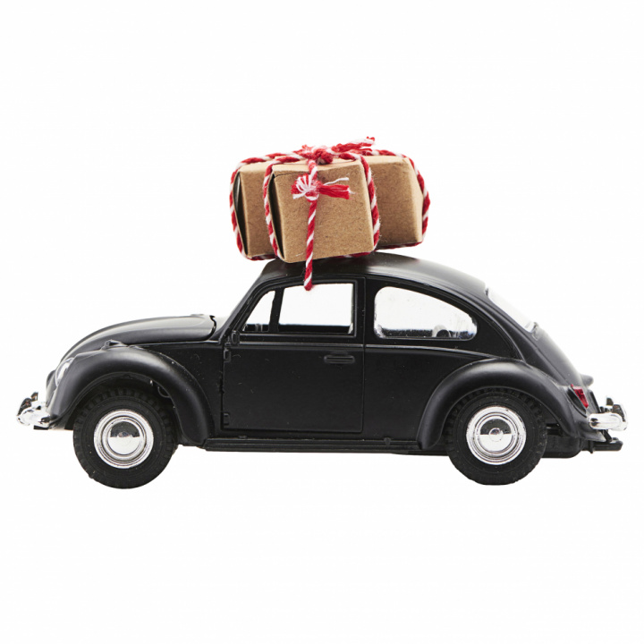 Julepynt 'Xmas car' - Svart