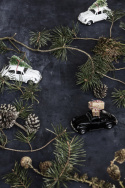 Julepynt \'Xmas car\' - Svart