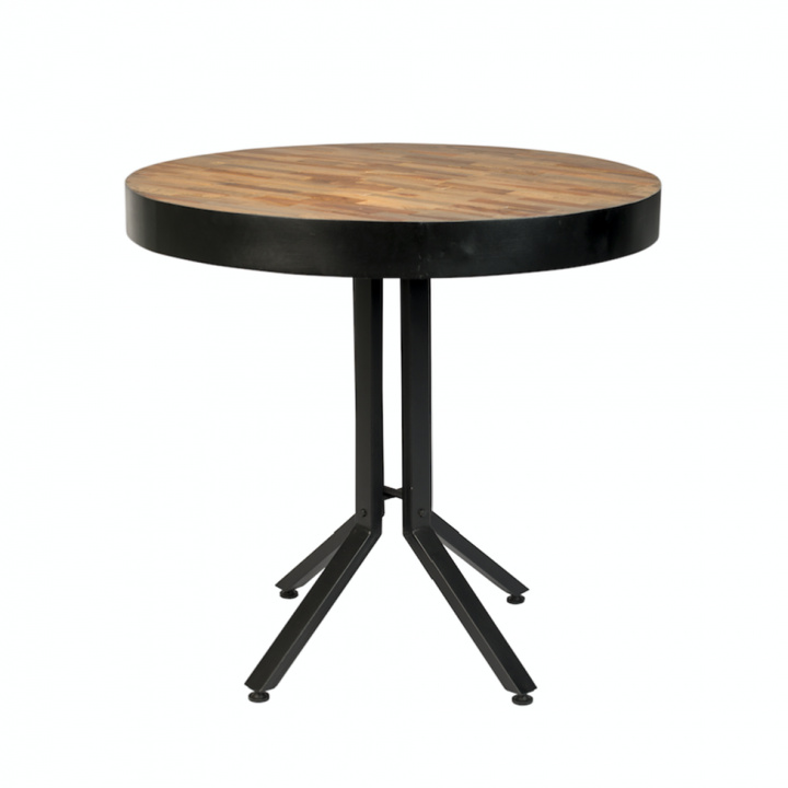 Spisebord / Sofabord 'Maze' - Natur Ø75