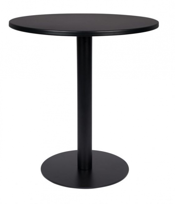 Bistrobord 'Maze' Rundt 70cm - Svart