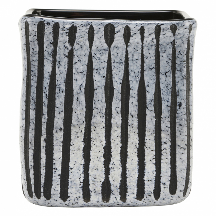 Planteboks 'Surat - Svart / Grå