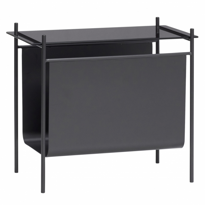 Bord & Aviserholder - Svart