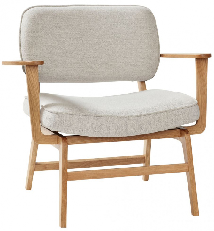 Lounge stol - Naturlig / Brun