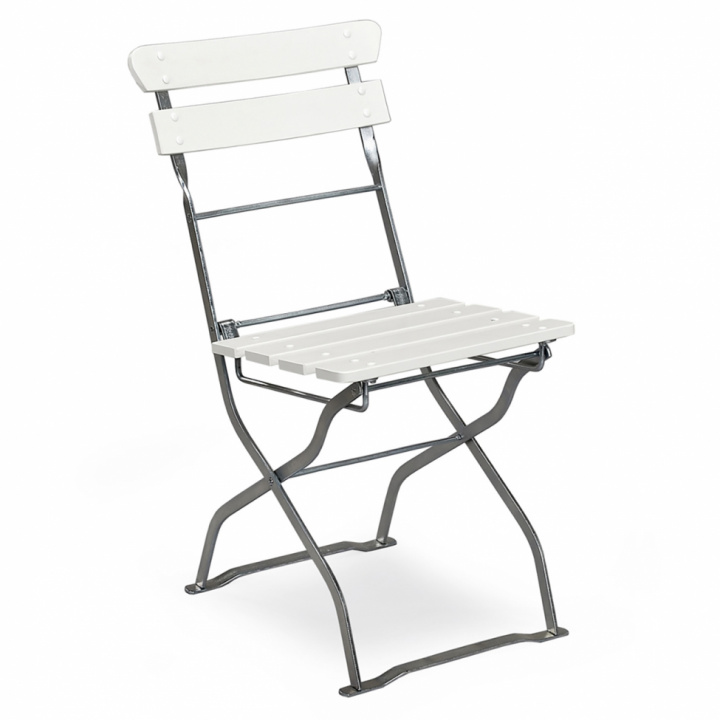 Sammenleggbar stol \'Krögaren\' - Hvit i gruppen Stoler hos Reforma (212713)