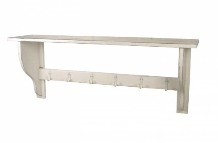 Hat hylle vintage - Shabby White i gruppen hos Reforma (2202-11)