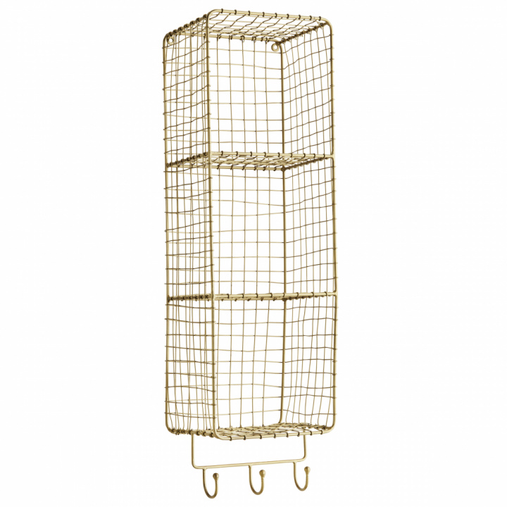 Vegghylle - Messing / jern