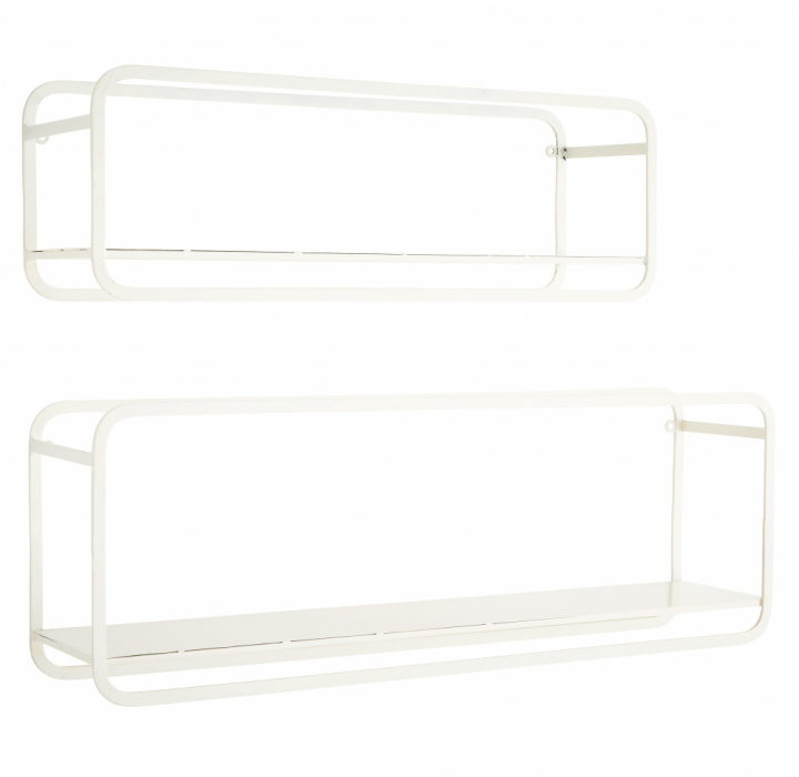 Vegghylle x2 - Hvit - Madam Stoltz