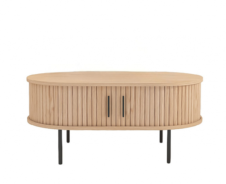 Sofabord \'Holmvik\' - Natur/Svart i gruppen Møbler / Bord / Sofabord hos Reforma (2256-natur-svart)