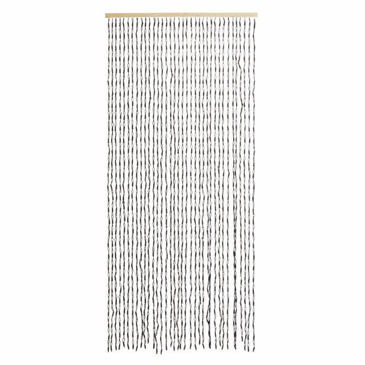 Dør gardin av tau - Svart / hvit