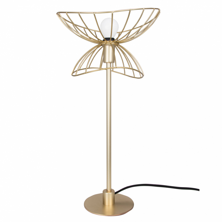 Bordlampe \'Ray\' - Børstet messing i gruppen Belysning / Lamper / Bordlamper hos Reforma (228065)