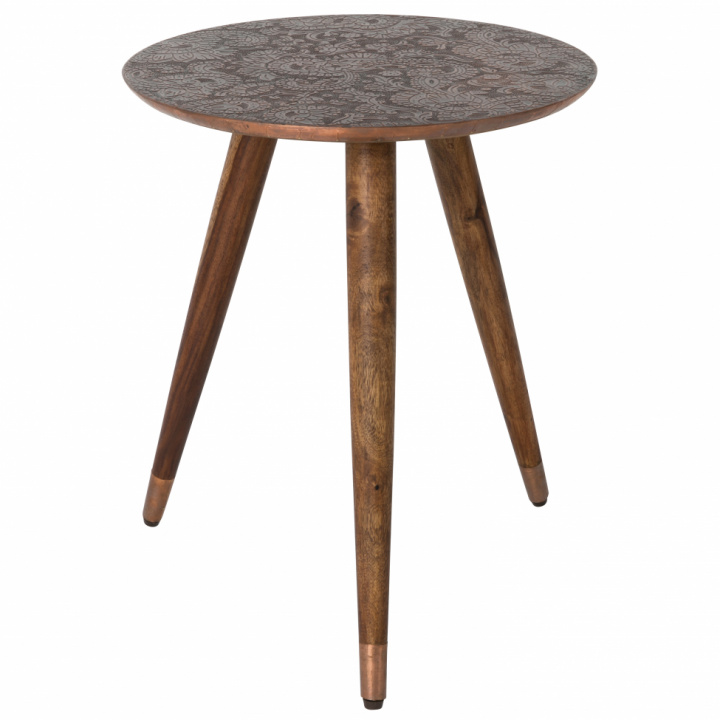 Sidebord 'Bast' - Kobber