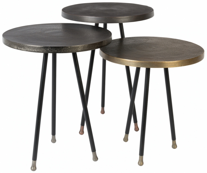 Sidebord 'Alim' - 3 stk