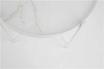 Salongbord \'Cupid Marble\' - Hvit marmor
