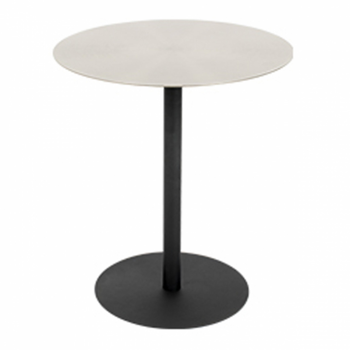 Sidebord 'Snow' - Sölv/Svart