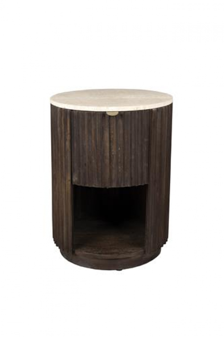 Nattbord 'Marlow' - Brun