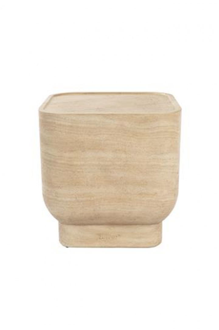 Sidebord 'Noble' Square - Beige
