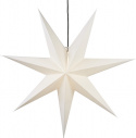 Julestjerne \'Frozen\' - Hvit