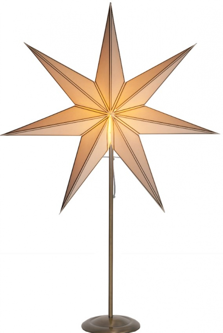 Julestjerne 'Nicolas' - Hvit