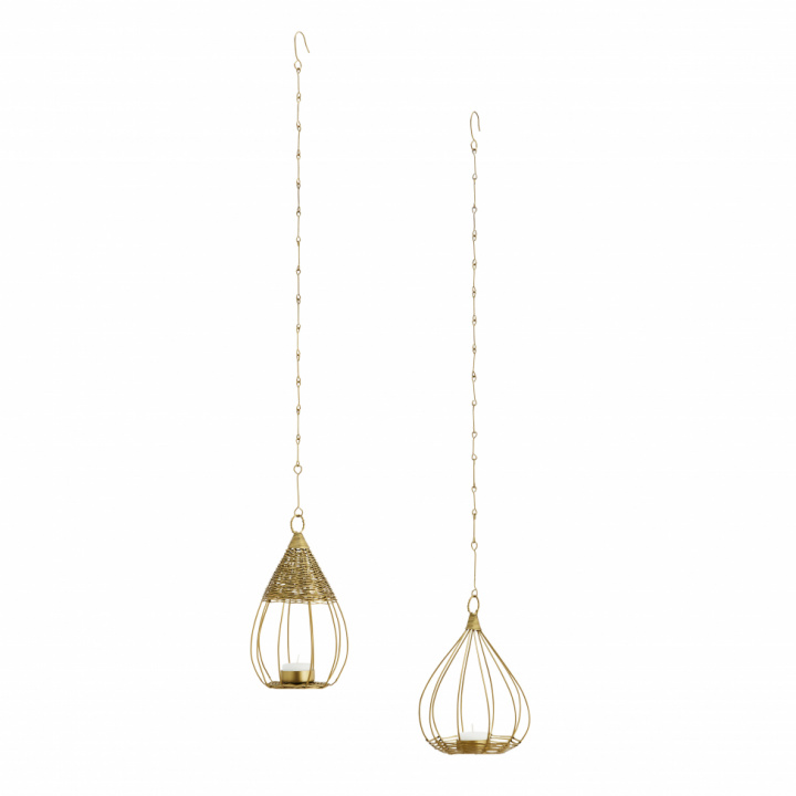 Hengende lyskastere - Messing