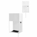 Vegglampe \'Box\' - Hvit