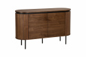 Sideboard \'Kärra\' - Valnøtt/Sort