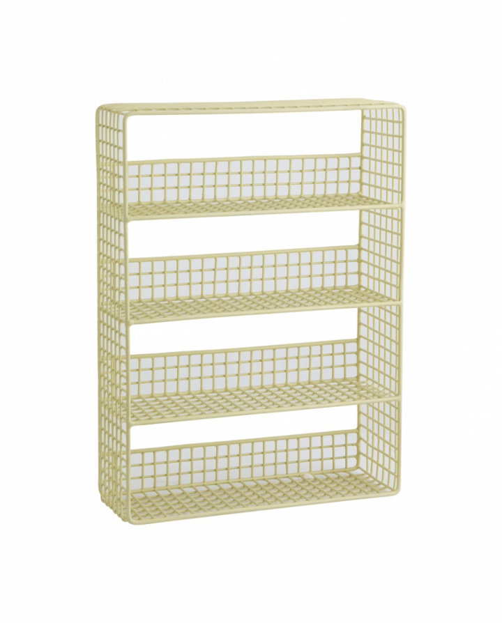 Hylle \'Kikori\' - gul i gruppen Møbler / Hyller og oppbevaring / Vegghylle hos Reforma (24026)