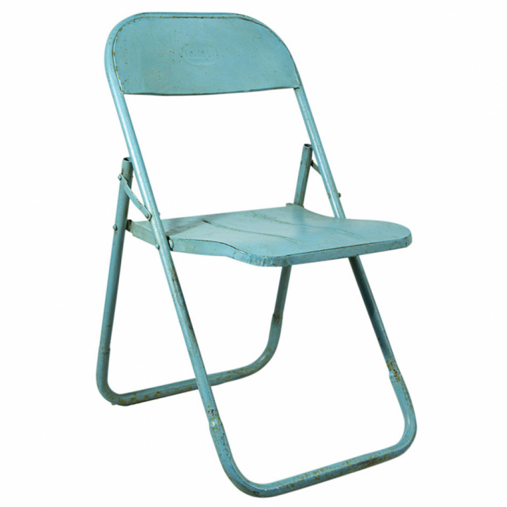 Hagestol / sammenleggbar stol \'Iron\' -Bl i gruppen Stoler hos Reforma (241024)