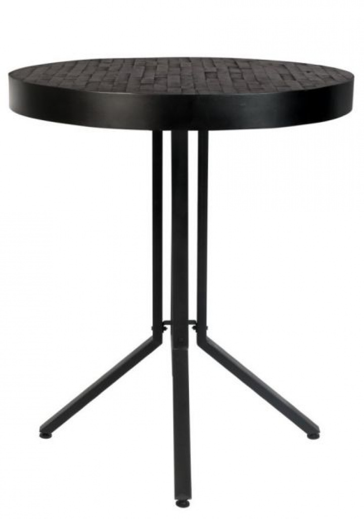 Höybord \'Maze\' Rundt 75cm - Svart i gruppen Møbler / Bord hos Reforma (2500002)