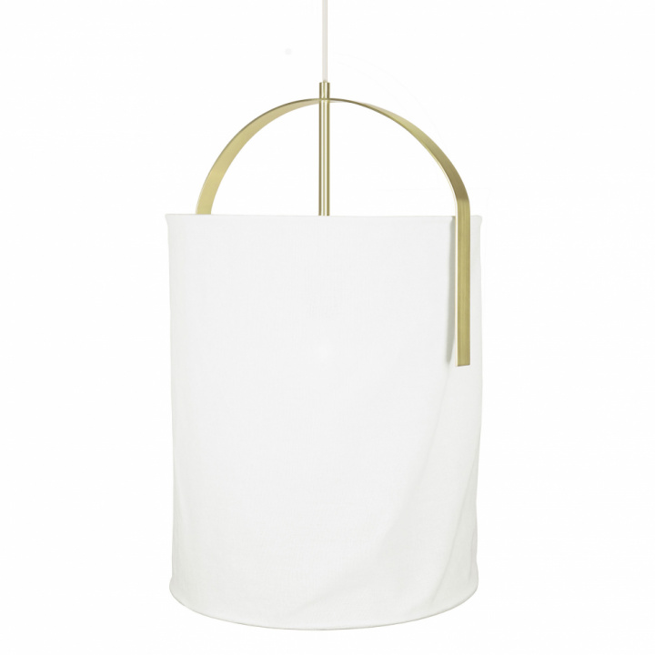 Taklampe \'Nest\' - Hvit / Messing i gruppen Belysning / Lamper / Taklamper hos Reforma (250265)