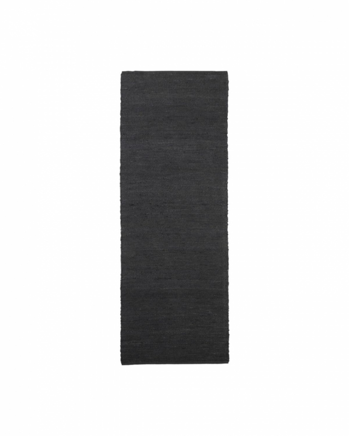 Teppe \'Hempi\' 300x90 - Svart i gruppen SALG / Innredning / Tepper hos Reforma (257810031)