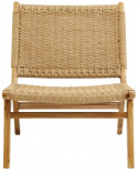 Lounge stol \'Club\' - Naturlig