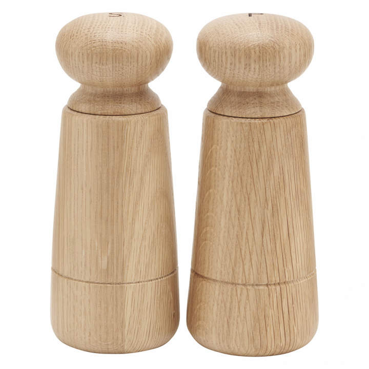 Salt og Peppermølle 'Wardha' - Eik / Natur