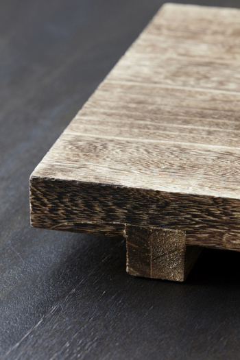 Wooden Tray \'Craft\' - 45x28 cm