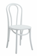 Stol \'Bistro\' - Tre / hvitlakk