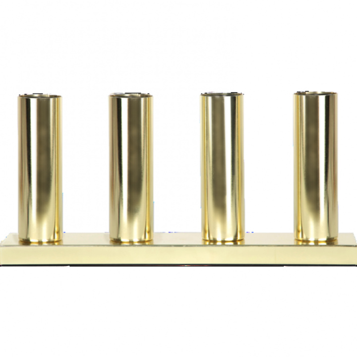 Lommelykt stearinlys \'Gloss\' - Messing i gruppen Interiør / Dekorasjon / Lyslykter & Lysestaker hos Reforma (298-01)