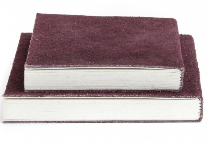 Notatbok - Semsket / aubergine