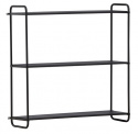 Vägghylla \'Bari\' - Svart