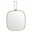 Speil med RAM 20x22 cm - Messing