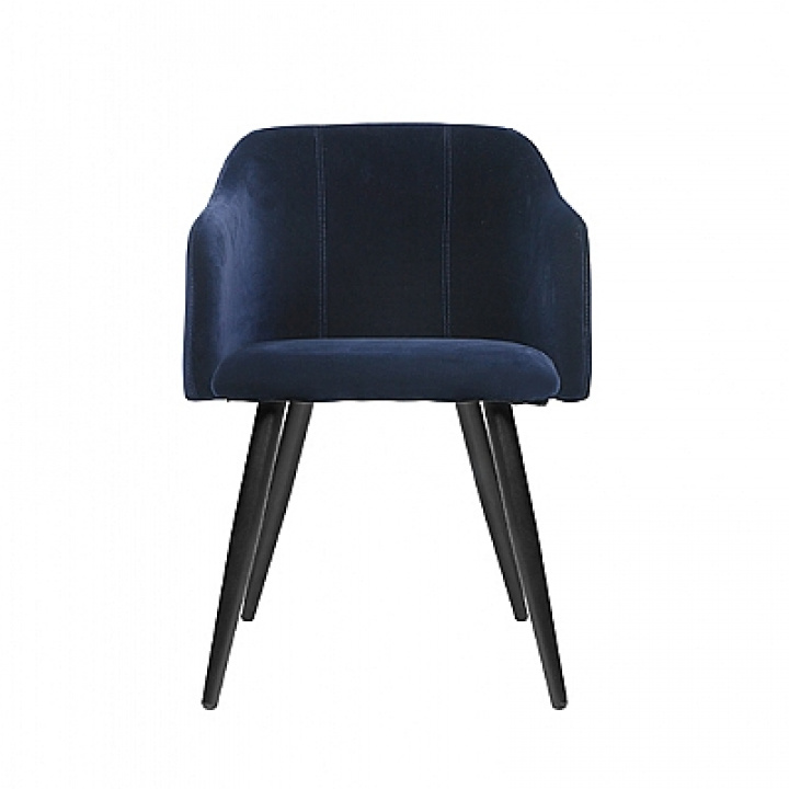 Stolen Pernille - Velour / Blå - Broste Copenhagen