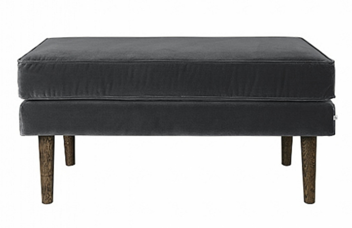 Benk / fotskammel 'Wind' - Grå