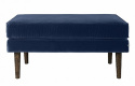 Benk / Fotskammel \'Vind\' - Blå