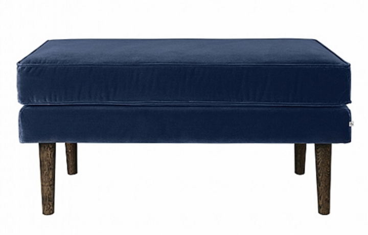 Benk / fotskammel 'Vind' - Blå