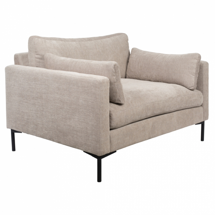 Lenestol 'Loveseat' - Latte
