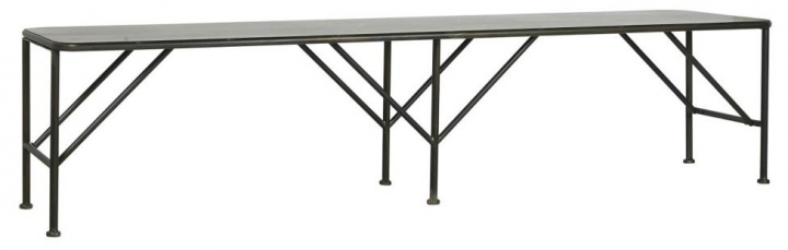 Benk 'Oblong' - Svart