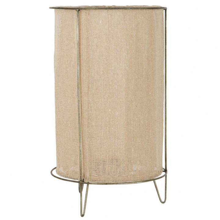 Lysestake 'Stoff' Liten - Beige