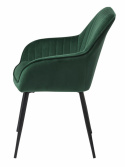 Stol \'Siena\' - Grønn/Fløyel