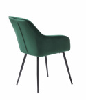 Stol \'Siena\' - Grønn/Fløyel